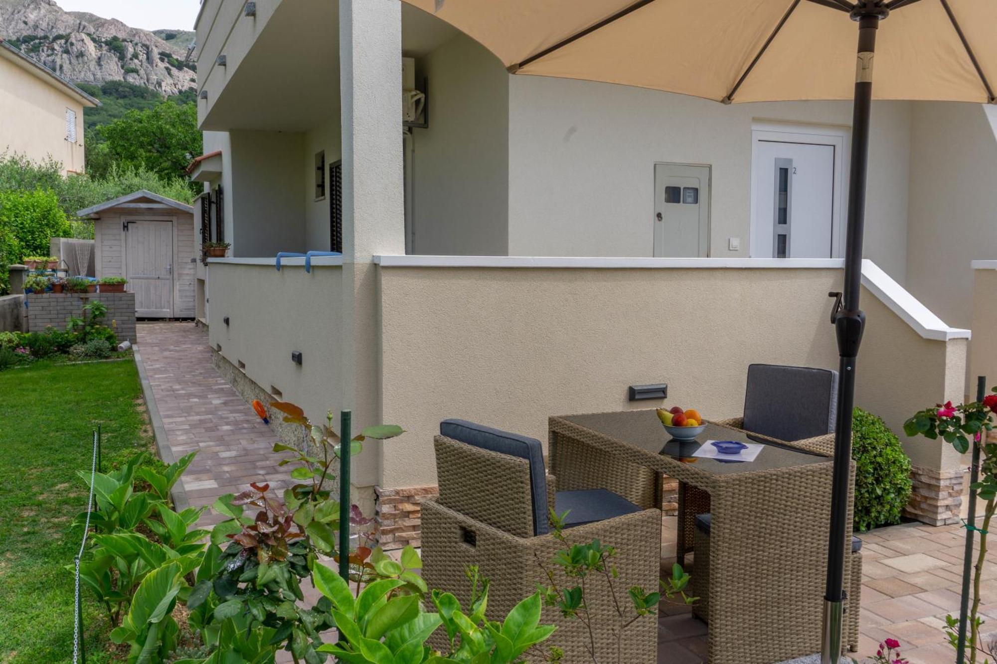 Apartment Jadran Baska Экстерьер фото
